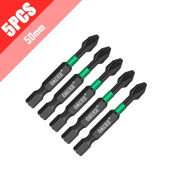 PH2 Magnetic Batch Head Impact Screwdriver Set - 1/2/3/6pcs, Waterproof, Anti-Slip, High Hardness (25/50/65/70/90mm) - Image 20