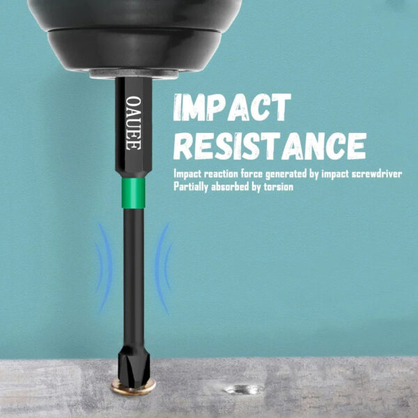 PH2 Magnetic Batch Head Impact Screwdriver Set - 1/2/3/6pcs, Waterproof, Anti-Slip, High Hardness (25/50/65/70/90mm) - Image 37