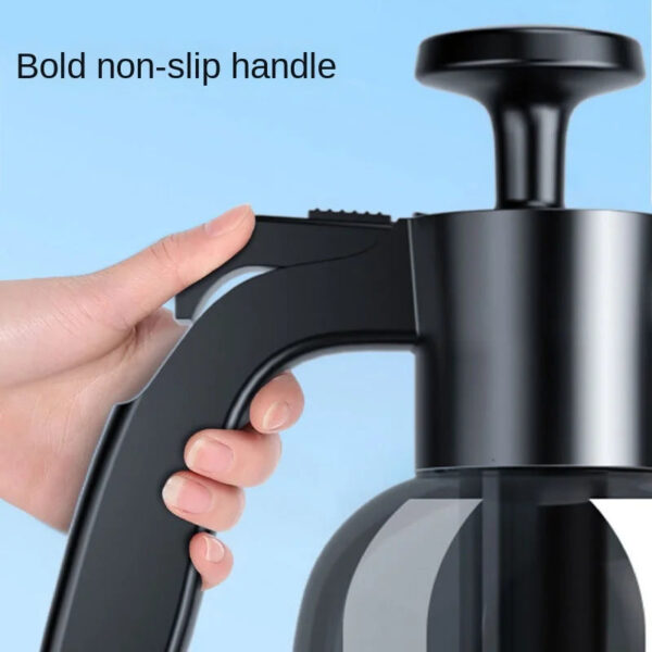 2L Hand Pump Foam Sprayer with 3 Types of Nozzle Hand Pneumatic Foam Cannon Snow Foam Car Wash Spray Bottle Car Window Cleaning - Image 7