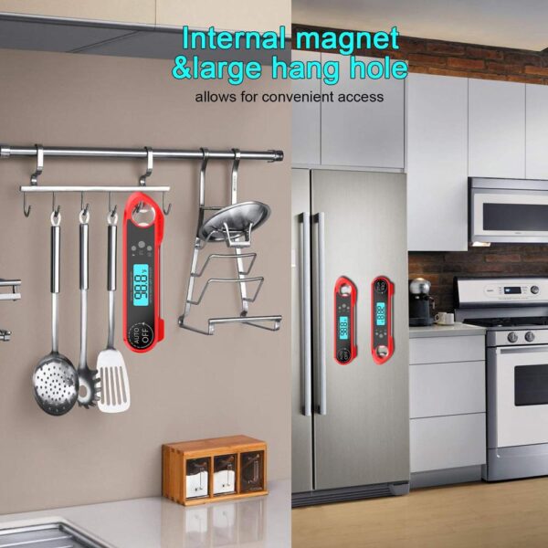Digital Kitchen Thermometer Food Tools Electronic Cooking Probe BBQ - Image 9
