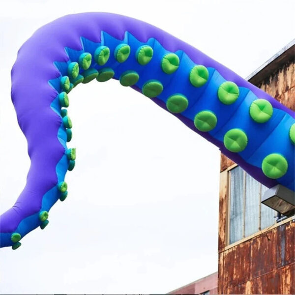 Elegant super giant inflatable octopus tentacles with affordable price inflatable octopus arm for Halloween decoration - Image 5