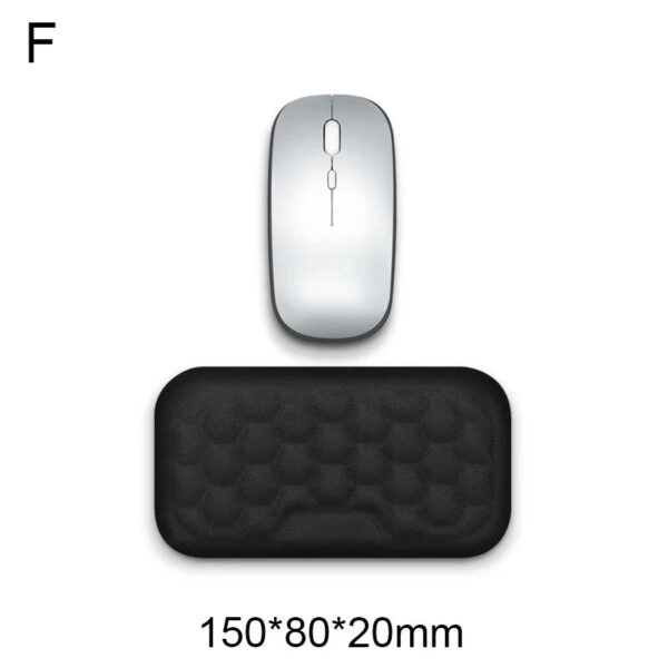 Ergonomic Keyboard Mouse Wrist Rest Office Typing Protection Relax Wrist Memory Foam Mouse Pad Computer Laptop Desk Mat - Image 10