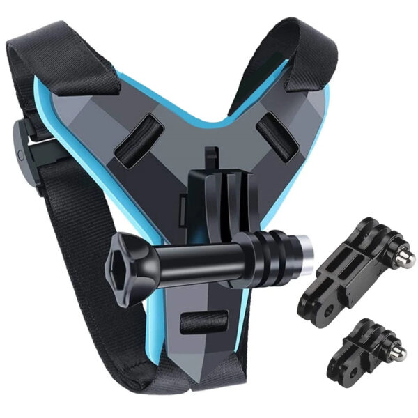 Helmet Strap Mount For Gopro Hero 11 10 9 8 7 6 5 4 3 Motorcycle Yi Action Sports Camera Mount Full Face Holder Accessories - Image 2