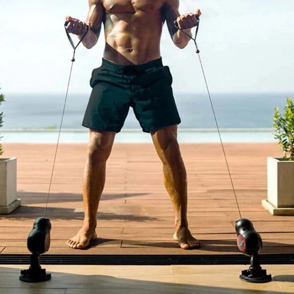 Convenient and Lightweight Home Fitness Trainer: Shoulder Opening, Body Building, Beautiful Back and Arm Strength - Image 4