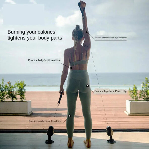 Convenient and Lightweight Home Fitness Trainer: Shoulder Opening, Body Building, Beautiful Back and Arm Strength - Image 5