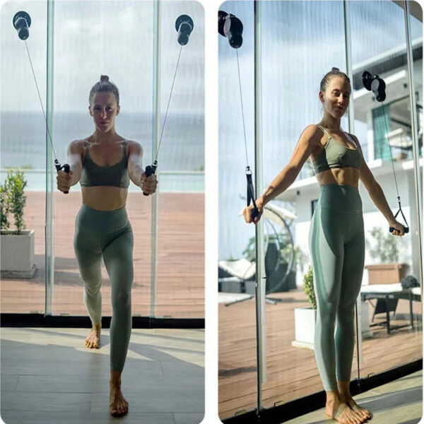 Convenient and Lightweight Home Fitness Trainer: Shoulder Opening, Body Building, Beautiful Back and Arm Strength - Image 6