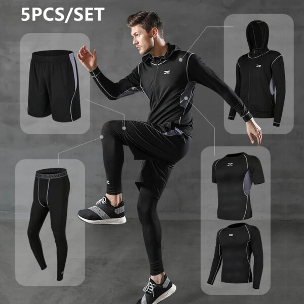 Men's Quick Dry Compression Sportswear Set