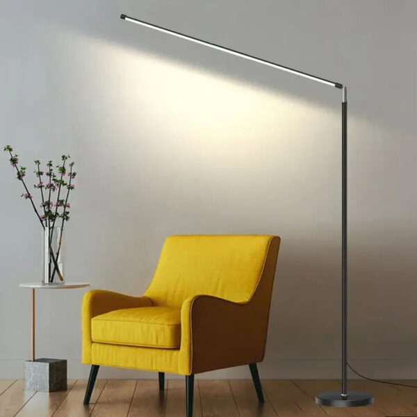 Minimalism LED Floor Lamp Super Bright Reading Lamp Living Room Bedroom Bedside Vertical Lamp Floor Piano Lighting Fixture - Image 14