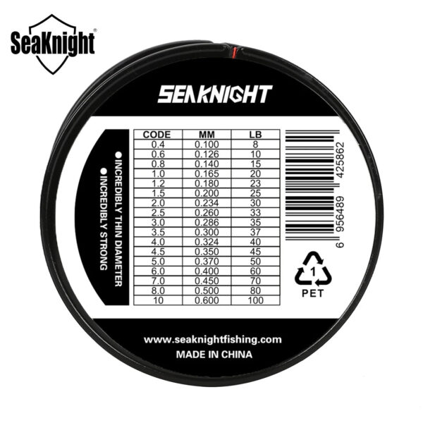 SeaKnight TriPoseidon Series 4 Strands 300M PE Braided Fishing Line (8-60LB) - Smooth Carp Multifilament - Image 15