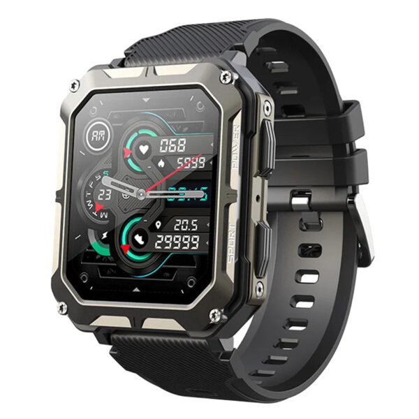 SENBONO 2024 Men's Smartwatch – BT Call, 380mAh Battery, Fitness Tracker with 123 Sport Modes, Sleep Monitoring – Compatible with Android & iOS - Image 2