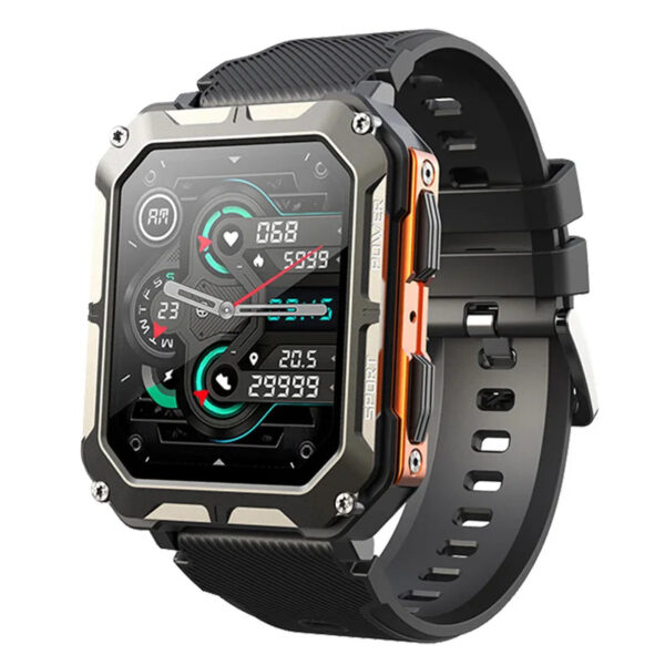 SENBONO 2024 Men's Smartwatch – BT Call, 380mAh Battery, Fitness Tracker with 123 Sport Modes, Sleep Monitoring – Compatible with Android & iOS - Image 3