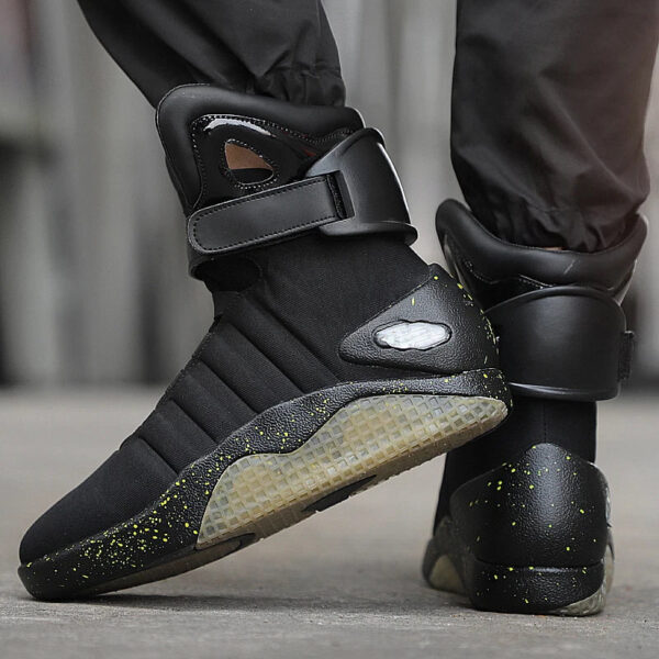 UncleJerry New Led Boots for Men,Women,USB Rechargeable Glowing Shoes Man Winter Boots Party Shoes Cool Soldier Boots - Image 9