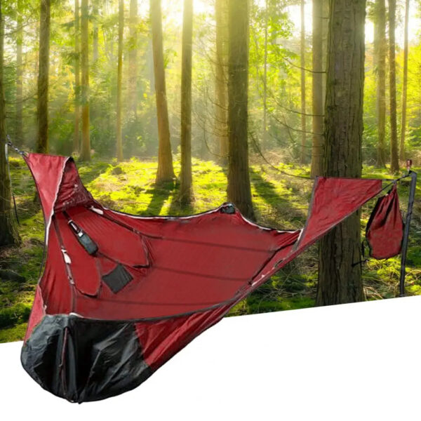 Sturdy Multi-Person Camping Hammock - Large Capacity & Convenient - Image 5